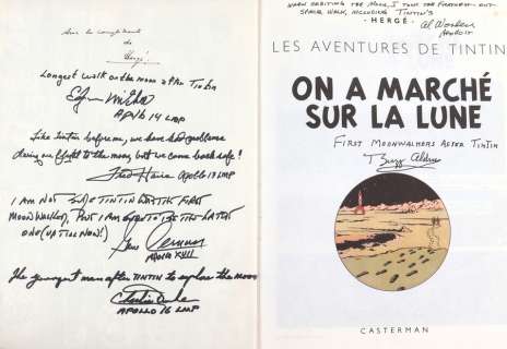 Hergé | Tintin, On a marché sur la lune, édition de… | Millon