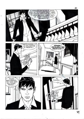 Mari, Nicola - 1 Original page - Dylan Dog #293 - "Gli ultimi immortali" - 2011 | Catawiki