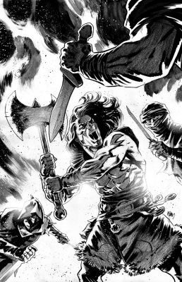 DIABLO DAWN OF HATRED #1 ORIGINAL COVER ART BY ADAM GORHAM | Scott’s Collectables