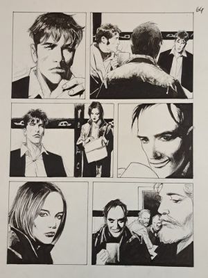 Roi, Corrado - 1 Original page - Dylan Dog: Gioco di Sguardi | Catawiki