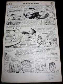 Howard Purcell - The Brave & the Bold #51 P.11 - All Aquaman & Aqualad Undersea - 1964