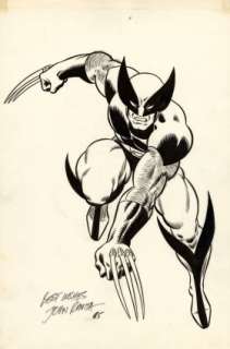 Romita Sr., John - WOLVERINE MERCHANDISING ART Illustration | ComicConnect