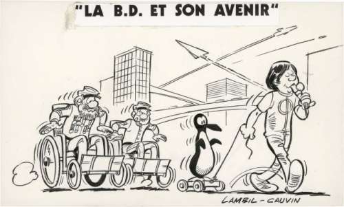 Willi Lambil & Raoul Cauvin Né En 1936 & 1938 - La BD et son avenir