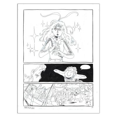 Martin Robic | Une Fête Sans Fin - Page originale 15 | Achetez de l’Art