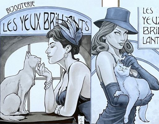 Chris Evenhuis - 2 Original page - Paris | Catawiki