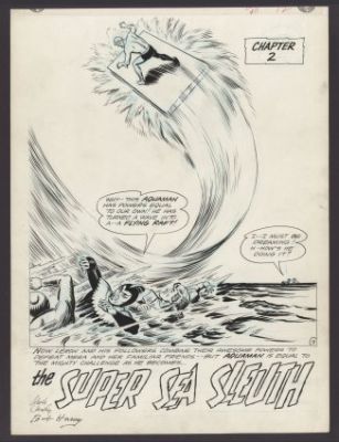 Cardy, Nick - AQUAMAN (1962-78) #11 Splash Page | Metropolis Comics