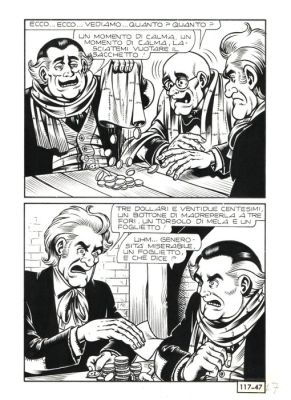 Piffarerio, Paolo - 2 Original page - Alan Ford #117 - "Superciuk vive ancora" - 1979 | Catawiki
