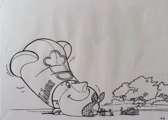 HENK KUIJPERS - 3 Original drawing - Franka - Franka ontwerpschetsen - 1989 | Catawiki