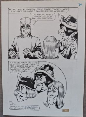 Magnus - Original page - Alan Ford - n. 40 "Ecologia" - 1972 | Catawiki