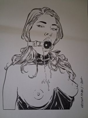 CRISTINA FABRIS - 1 Original drawing - Boule Baillon | Catawiki