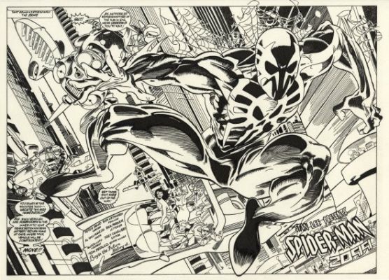 La Rosa, Angelo - SPIDER-MAN 2099 #1 Recreation | Metropolis Comics