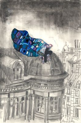 David Sala | Frankenstein - Illustration originale | Daniel Maghen