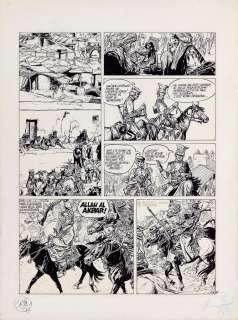 Franz - Lot 496 - Lester Cockney, planche n°27 à l‘encre de Chine…