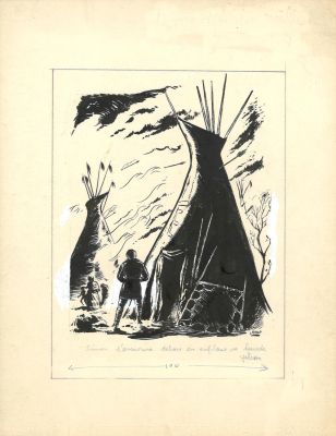 Lot 68 - GIRAUD (1938-2012). Amérique en mille de Georges Travelier. Edition Fleurus 1959. | HVMC