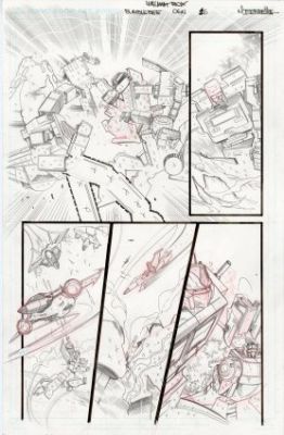 Ferreira, Marcelo - TRANSFORMERS: BUMBLEBEE - GO FOR THE GOLD Interior Page | ComicConnect