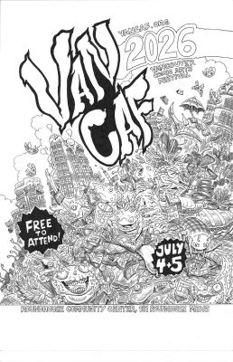 James Stokoe | VanCaf 2026 Convention Poster Original Art | Marley Zarcone / James Stokoe