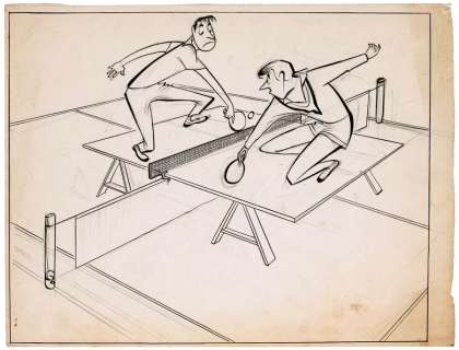 Sempé | Illustration à l’encre de Chine et à la mine de… | Millon