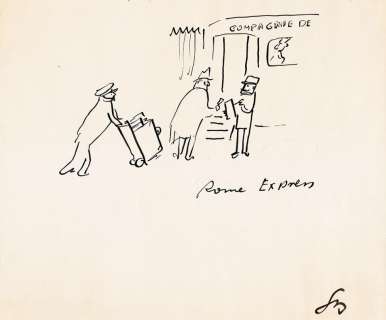 LUDWIG BEMELMANS "Rome Express." | Swann Galleries