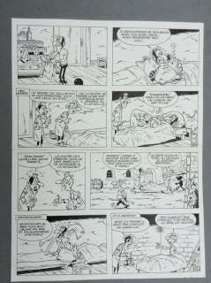 Remacle, Marcel | Planche originale (p.33)  - Vieux Nick 24  - Le Mal Étrange  - (1982) | Catawiki