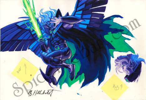 Brothers Hildebrandt | Ash Ash Volume 1 Issue 5 - page 15, 16-17 art | Spiderweb Art Gallery