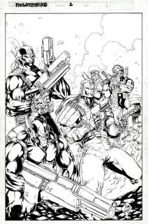Danny Miki Karl Altstaetter - Knightstrike #1 Image Cover (1St Issue with Chapel, Battlestone, Cabbot, Dutch, & Extreme Warrior!) 1995
