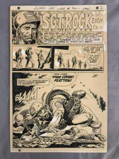Our Army at War #201, Original Comic Art Page | Weiss Auctions