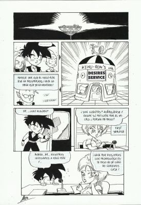 Nacho Fernández | Original page: Dragon Fall #0 – Nacho | Origin Of Comics
