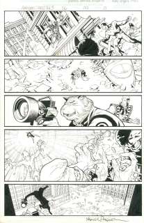 Ray Snyder, Yanick Paquette (Original) | Avengers (2002) Vol.03 #56 Page 20 Issue 56 Page 20 | Comic Art House