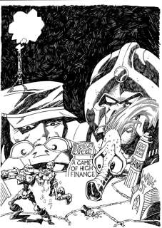 John McCrea | 2000ad prog 2406 cover | John McCrea