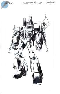 Jason Howard - Transformers Issue 1 Page Cover