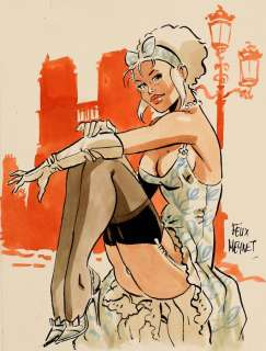 Meynet | Double M, illustration à l’encre de Chine et à… | Millon