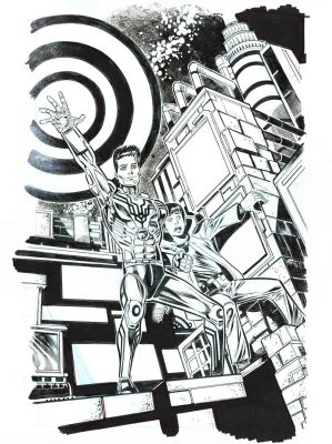 Roger Bonet | Original cover: Netropolis – Roger | Origin Of Comics