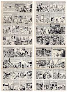 Craenhals | A l’ouest de Zanzibar, planche n°1 à 4 (récit… | Millon