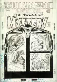 LUIS DOMINGUEZ DC 100 PG #2 HOUSE OF MYSTERY COVER