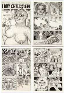 Willy Mendes I Buy Children Complete 6-Page Story Original Art (1970). Controversial even by the standards of - | Heritage