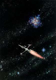 Kelly Freas Analog Science Fiction June 1972 Cover Original Art (Analog, 1972). Plexiglas front framed to - | Heritage