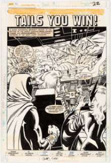 Al Milgrom and Chris Ivy West Coast Avengers Annual #3 Splash Page 22 Original Art (Marvel, 1988). Moon Knight, - | Heritage