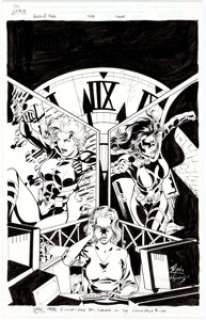 Matt Haley and Wade von Grawbadger Birds of Prey Trade Paperback Second-Printing Cover Black Canary Original - | Heritage