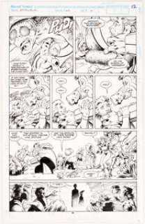 Alan Davis and Mark Farmer Excalibur #42 Page 12 Original Art (Marvel, 1991). The Time Variance Authority - | Heritage