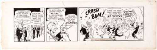 Bob Montana Archie #21 Daily Comic Strip Original Art (McClure Newspaper Syndicate, 1946).... | Heritage