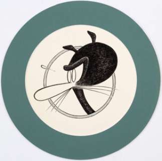 Jay Lynch Portrait of Pat the Cat Original Art (c. 1970s).... | Heritage