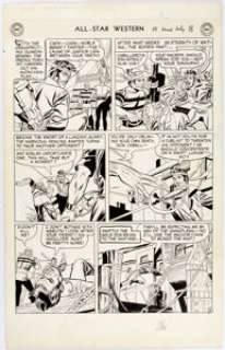 Gil Kane and Bernard Sachs All Star Western #59 Story Page 6 Original Art (DC, 1951).... | Heritage