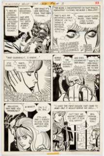 Alex Toth, Frank Giacoia, and Doug Wildey Sinister House of Secret Love #3 Story Page 28 Original Art (DC, 1972).... | Heritage