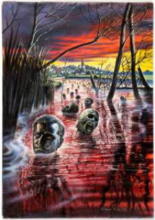 Steve Crisp Blood Crazy Cover Original Art (Hodder & Stoughton Publ., 1995).... | Heritage