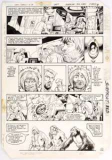 Rick Hoberg Captain Carrot and His Amazing Zoo Crew #20 Partial Story Original Art Group of 8 (DC, 1983).... (Total: 8 Original Art) | Heritage