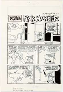 DePatie-Freleng Studios The Pink Panther #62 Near-Complete Issue Original Art Group of 22 (Gold Key/Western, 1979)... (Total: 22 Original Art) | Heritage