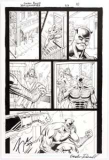 Gordon Purcell and Jerome Moore JSA: Classified #27 Page 10 Original Art (DC, 2007)....