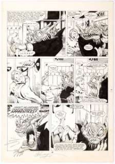 Phil Foglio and Tim Sale Myth Adventures #1 Story Page 24 Original Art (WaRP Graphics, 1984).... | Heritage