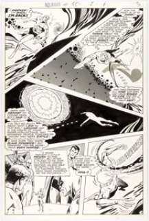 Jim Aparo Aquaman #55 Story Page 3 Original Art (DC, 1971). Aquaman  works to escape a from a microscopic universe on - | Heritage