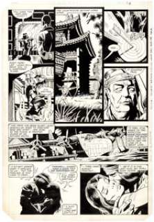 Gene Day Master of Kung Fu #114 Story Page 4 Original Art (Marvel, 1982).... | Heritage